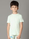 Bamboo Cotton | Solid Short Sleeve Tee Shirt | Boys