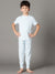 Bamboo Cotton Co-ord Set | Full Solid Short Sleeve Top and Pant | Boys