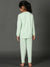 Bamboo Cotton Co-ord Set | Solid Long Sleeve Top and Pant | Girls