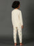 Bamboo Cotton Co-ord Set | Solid Long Sleeve Top and Printed Pant | Girls