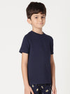 Bamboo Cotton | Solid Short Sleeve Tee Shirt | Boys