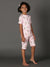 Bamboo Cotton Co-ord Set | Full Printed Top and Shorts | Girls