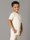 Bamboo Cotton | Solid Short Sleeve Tee Shirt | Boys