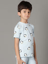 Bamboo Cotton | Printed Short Sleeve Tee Shirt | Boys