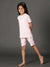 Bamboo Cotton Co-ord Set | Solid Top and Printed Shorts | Girls