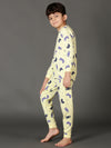 Bamboo Cotton Co-ord Set | Full Printed Long Sleeve Top and Pant | Boys