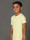 Bamboo Cotton | Solid Short Sleeve Tee Shirt | Boys