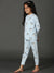Bamboo Cotton Co-ord Set | Full Printed Long Sleeve Top and Pant | Girls