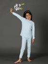Bamboo Cotton Co-ord Set | Solid Long Sleeve Top and Pant | Girls