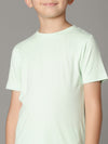 Bamboo Cotton | Solid Short Sleeve Tee Shirt | Boys