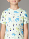 Bamboo Cotton | Printed Short Sleeve Tee Shirt | Boys