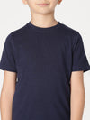 Bamboo Cotton | Solid Short Sleeve Tee Shirt | Boys
