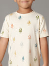 Bamboo Cotton | Printed Short Sleeve Tee Shirt | Boys