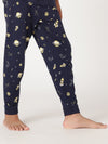 Bamboo Cotton Co-ord Set | Solid Short Sleeve Top and Printed Pant | Girls