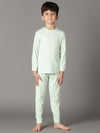 Bamboo Cotton Co-ord Set | Solid Long Sleeve Top and Pant | Boys