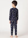 Bamboo Cotton Co-ord Set | Full Printed Long Sleeve Top and Pant | Boys