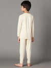 Bamboo Cotton Co-ord Set | Solid Long Sleeve Top and Pant | Boys