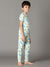 Bamboo Cotton Co-ord Set | Full Printed Short Sleeve Top and Pant | Boys
