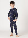 Bamboo Cotton Co-ord Set | Full Printed Long Sleeve Top and Pant | Boys
