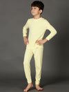Bamboo Cotton Co-ord Set | Solid Long Sleeve Top and Pant | Boys