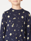 Bamboo Cotton Co-ord Set | Full Printed Long Sleeve Top and Pant | Boys